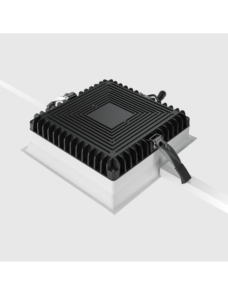 Recessed lamps with hermetic shade - Maytoni LED Flush Mounted Window 24W 1800lm 4000K IP44 White DL056-24W4K-W. - product kolory-swiatla.pl 4