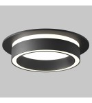 Round flush-mounted lamps - Maytoni Orlo Flush Mounted 1xGX53 15W Black DL087-GX53-RD-B - product 2