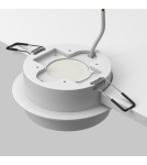 Round flush-mounted lamps - Maytoni Orlo Flush Mounted 1xGX53 15W White DL087-GX53-RD-W - product 3