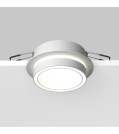 Round flush-mounted lamps - Maytoni Orlo Flush Mounted 1xGX53 15W White DL087-GX53-RD-W - product 4