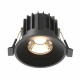 Maytoni Round Podtynkowa LED 12W 910lm 3000K Black DL058-12W3K-B