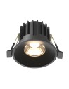 Maytoni Round Podtynkowa LED 12W 910lm 3000K Black DL058-12W3K-B