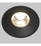 LED flush-mounted lamps - Maytoni Round Flush Mount LED 12W 910lm 3000K Black DL058-12W3K-B - product 2