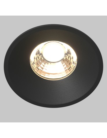 Maytoni Round Podtynkowa LED 12W 910lm 3000K Black DL058-12W3K-B - produkt 2