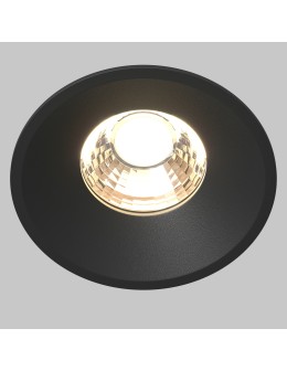Maytoni Round Flush Mount LED 12W 910lm 3000K Black DL058-12W3K-B - product 2
