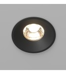 LED flush-mounted lamps - Maytoni Round Flush Mount LED 12W 910lm 3000K Black DL058-12W3K-B - product 3