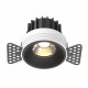 Maytoni Round Podtynkowa Bezramkowa do Szpachlowania LED 12W 880lm 3000K Black DL058-12W3K-TRS-B