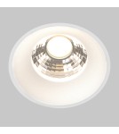 Frameless flush-mounted lamps - trimless - Maytoni Round Flush Mount Frameless LED Putty 12W 920lm 3000K White DL058-12W3K-TRS-W - product 2