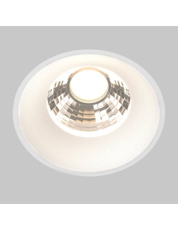 Maytoni Round Flush Mount Frameless LED Putty 12W 920lm 3000K White DL058-12W3K-TRS-W - product 2