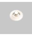 Frameless flush-mounted lamps - trimless - Maytoni Round Flush Mount Frameless LED Putty 12W 920lm 3000K White DL058-12W3K-TRS-W - product 3