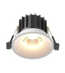 LED flush-mounted lamps - Maytoni Round Flush Mount LED 12W 920lm 3000K White DL058-12W3K-W. - product 1