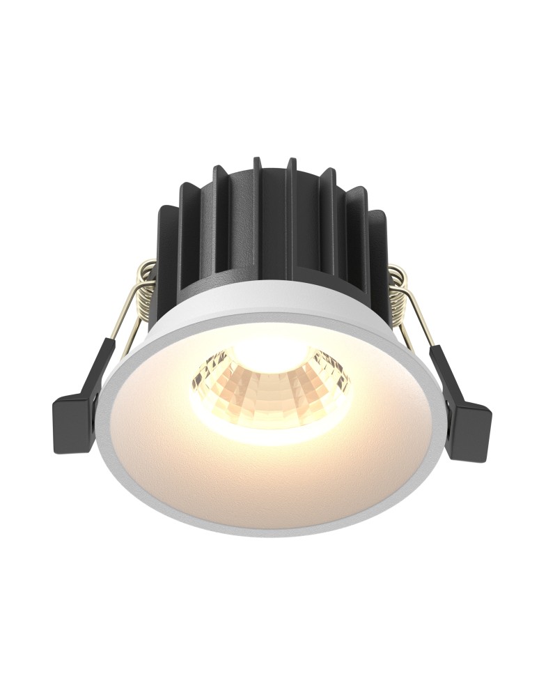 LED flush-mounted lamps - Maytoni Round Flush Mount LED 12W 920lm 3000K White DL058-12W3K-W. - product kolory-swiatla.pl 1