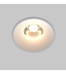 LED flush-mounted lamps - Maytoni Round Flush Mount LED 12W 920lm 3000K White DL058-12W3K-W. - product 3