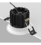 LED flush-mounted lamps - Maytoni Round Flush Mount LED 12W 920lm 3000K White DL058-12W3K-W. - product 4