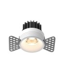 Frameless flush-mounted lamps - trimless - Maytoni Round Flush Mounted Frameless LED Putty 7W 460lm 3000K White DL058-7W3K-TRS-W - product 1