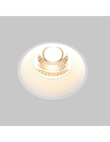 Maytoni Round Flush Mounted Frameless LED Putty 7W 460lm 3000K White DL058-7W3K-TRS-W - product 2