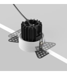 Frameless flush-mounted lamps - trimless - Maytoni Round Flush Mounted Frameless LED Putty 7W 460lm 3000K White DL058-7W3K-TRS-W - product 4