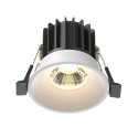 Maytoni Round Podtynkowa LED 7W 450lm 3000K Biały DL058-7W3K-W