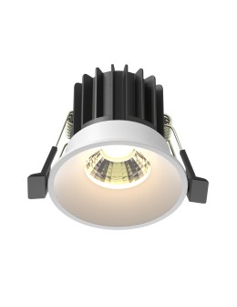 Maytoni Round Flush Mount LED 7W 450lm 3000K White DL058-7W3K-W