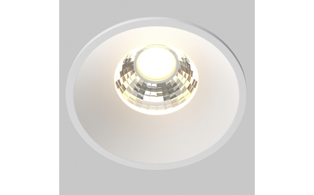 Maytoni Round Podtynkowa LED 7W 450lm 3000K Biały DL058-7W3K-W