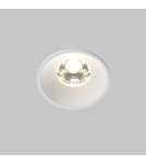LED flush-mounted lamps - Maytoni Round Flush Mount LED 7W 450lm 3000K White DL058-7W3K-W - product 3
