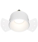 Frameless flush-mounted lamps - trimless - Maytoni Share Flush-mounted frameless putty 1xGU10 20W White DL051-01-GU10-RD-W - product 1