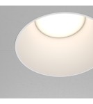 Frameless flush-mounted lamps - trimless - Maytoni Share Flush-mounted frameless putty 1xGU10 20W White DL051-01-GU10-RD-W - product 2