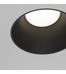 Frameless flush-mounted lamps - trimless - Maytoni Share Flush-mounted frameless putty 1xGU10 20W Black DL051-01-GU10-RD-WB - product 2