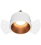 Frameless flush-mounted lamps - trimless - Maytoni Share Flush-mounted frameless putty 1xGU10 20W Gold Matte DL051-01-GU10-RD-WMG - product 1
