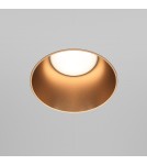 Frameless flush-mounted lamps - trimless - Maytoni Share Flush-mounted frameless putty 1xGU10 20W Gold Matte DL051-01-GU10-RD-WMG - product 3