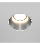 Frameless flush-mounted lamps - trimless - Maytoni Share Flush-mounted frameless putty 1xGU10 20W Silver Matte DL051-01-GU10-RD-WS - product 3
