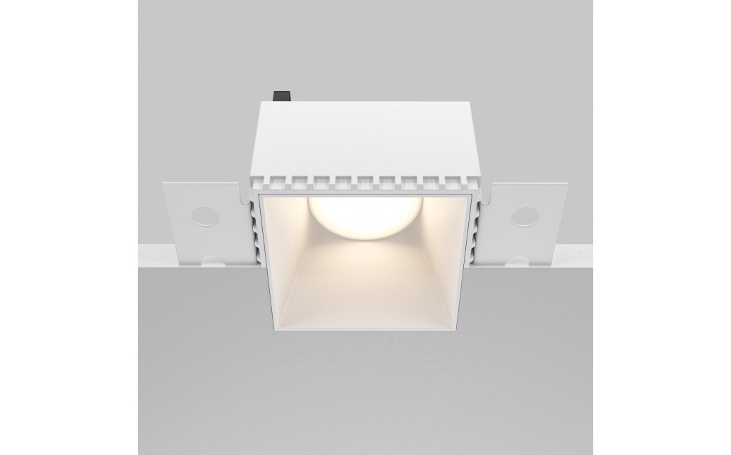 Maytoni Share Podtynkowa Bezramkowa do Szpachlowania 1xGU10 20W Biały DL051-01-GU10-SQ-W