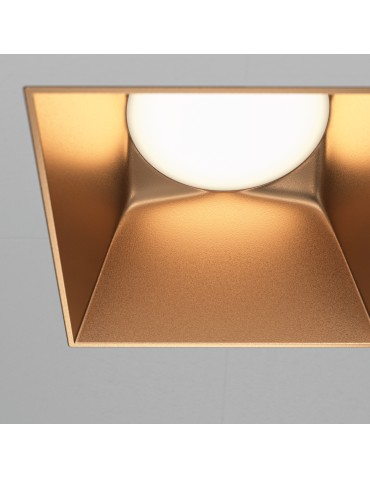 Maytoni Share Flush-mounted frameless putty 1xGU10 20W Gold Matte DL051-01-GU10-SQ-WMG - product 2