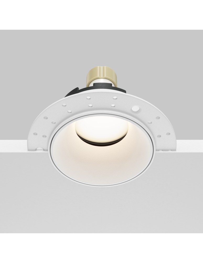 Frameless flush-mounted lamps - trimless - Maytoni Share Flush-mounted frameless putty 1xGU10 10W White DL051-U-2W - product kolory-swiatla.pl 6