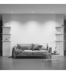 Frameless flush-mounted lamps - trimless - Maytoni Share Flush-mounted frameless putty 1xGU10 10W White DL051-U-2W - product 8