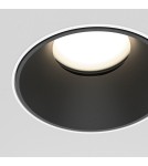Frameless flush-mounted lamps - trimless - Maytoni Share Flush-mounted frameless putty 1xGU10 10W White, Black DL051-U-2WB - product 3