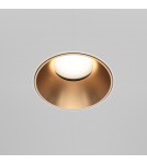 Frameless flush-mounted lamps - trimless - Maytoni Share Flush-mounted Frameless Putty 1xGU10 10W White, Gold Matte DL051-U-2WMG - product 3