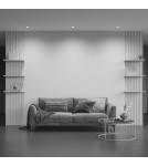 Gold flush-mounted lamps - Maytoni Slim Flush Mounted 1xGU10 50W Gold Mat DL027-2-01-MG - product 7