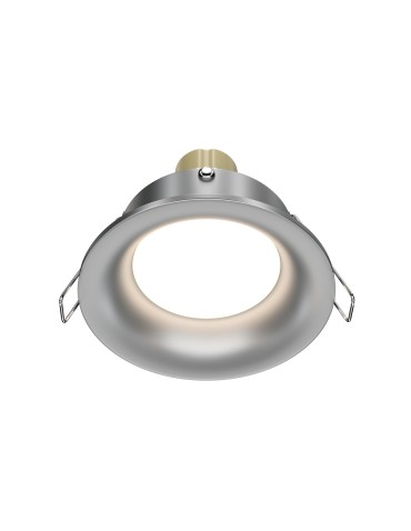 Maytoni Slim Flush Mounted 1xGU10 50W Silver DL027-2-01-S