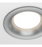Round flush-mounted lamps - Maytoni Slim Flush Mounted 1xGU10 50W Silver DL027-2-01-S - product 2