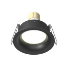 Flush-mounted hermetic lamps - Maytoni Slim Flush Mounted 1xGU10 50W IP65 Black DL088-GU10-RD-B - product 1