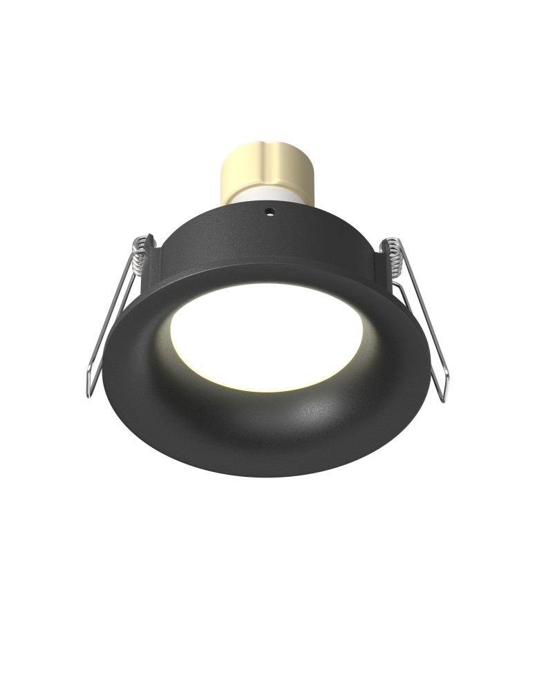 Flush-mounted hermetic lamps - Maytoni Slim Flush Mounted 1xGU10 50W IP65 Black DL088-GU10-RD-B - product kolory-swiatla.pl 1