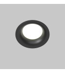 Flush-mounted hermetic lamps - Maytoni Slim Flush Mounted 1xGU10 50W IP65 Black DL088-GU10-RD-B - product 3