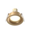 Maytoni Slim Flush Mounted 1xGU10 50W IP65 Gold Mat DL088-GU10-RD-MG