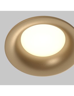 Maytoni Slim Flush Mounted 1xGU10 50W IP65 Gold Mat DL088-GU10-RD-MG - product 2