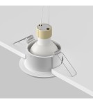 Flush-mounted hermetic lamps - Maytoni Slim Flush Mounted 1xGU10 50W IP65 White DL088-GU10-RD-W - product 4