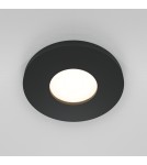 Flush-mounted hermetic lamps - Maytoni Stark Flush Mounted 1xGU10 50W IP65 Black DL083-01-GU10-RD-B - product 3