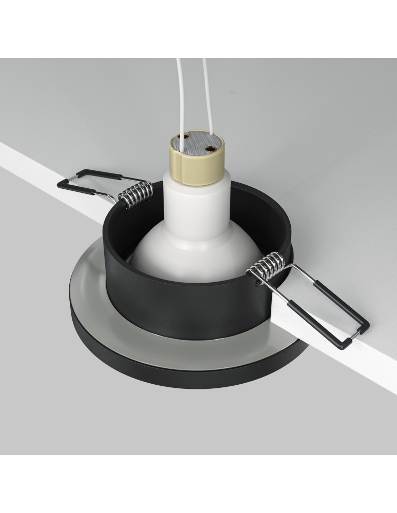 Flush-mounted hermetic lamps - Maytoni Stark Flush Mounted 1xGU10 50W IP65 Black DL083-01-GU10-RD-B - product kolory-swiatla.pl 4