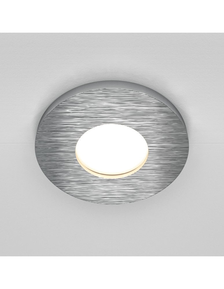 Flush-mounted hermetic lamps - Maytoni Stark Concealed 1xGU10 50W IP65 Silver DL083-01-GU10-RD-S - product kolory-swiatla.pl 3