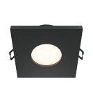 Flush-mounted hermetic lamps - Maytoni Stark Concealed 1xGU10 50W IP65 Black DL083-01-GU10-SQ-B - product 1